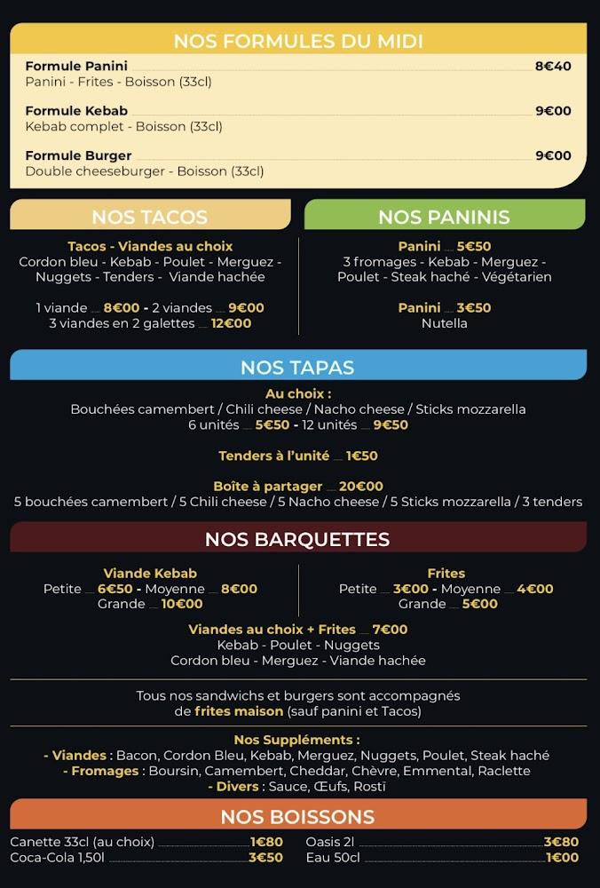 Le double R - Menu Image 2